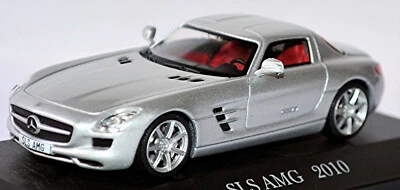 Mercedes Benz SLS AMG Coupè C197 2009-14 Argento Metallico 1:43 - Immagine 1 di 4