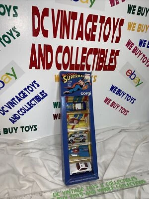 1978 Superman 5 Car Set Corgi Juniors Van Helicopter Police Supermobile DC - Image 1 of 4