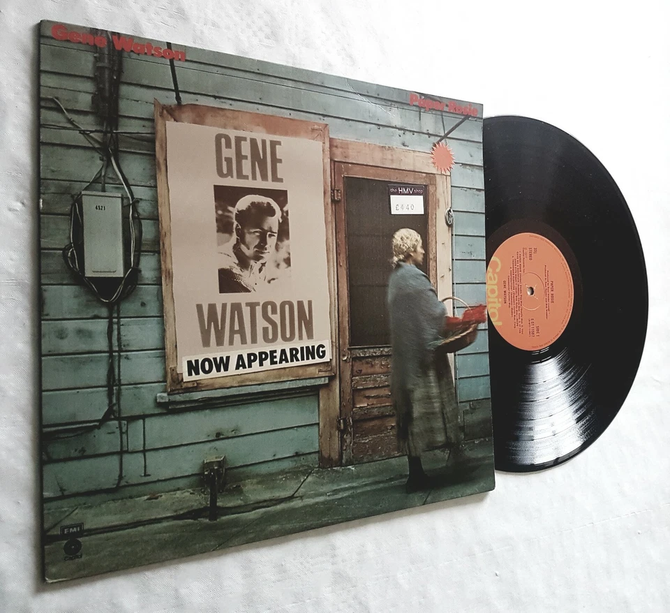 GENE WATSON - PAPER ROSIE - SINGER  SONGWRITER  - VINYL LP  - Image 1 of 1