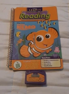 LeapFrog LeapPad Disney Pixar Finding Nemo 1st Grade Reading Book & Cartridge - Picture 1 of 18