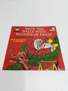 Vintage Deck the Halls with Boughs of Holly. No Record. - Imagen 1 de 3