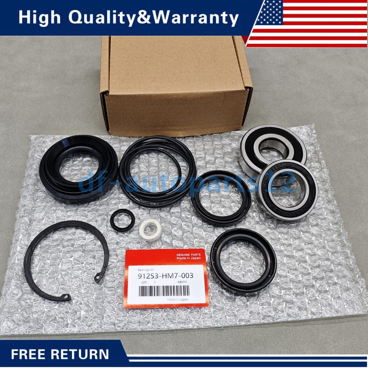 Small Bearings Rear Axle Wheel Seal Bearing O-RING Kits For Honda Foreman 500 TR - Foto 4
