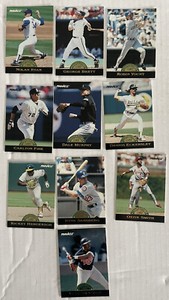 1993 PINNACLE 1-30 COOPERSTOWN INSERT SET RYAN,BRETT,YOUNT,HENDERSON,SANDBERG