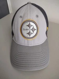 Pittsburgh Steelers New Era Fitted Hat Size Medium/Large Gray - Picture 1 of 6