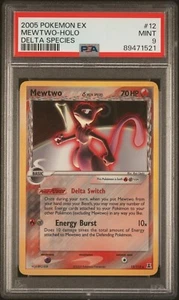 PSA 9 Mewtwo Ex 12/113 Low Pop 300 Holo Rare 2005 Delta Species Pokemon TCG - Picture 1 of 6