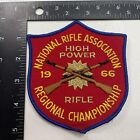 Vtg 1966 HIGH POWER RIFLE REG. CHAMP NRA Patch National Rifle Association 31D3