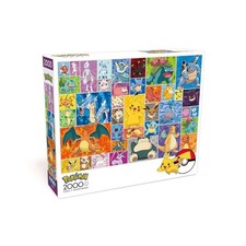 Huge Pokemon Nintendo Characters 2000 Piece Jigsaw Puzzle Pikachu Buffalo Games