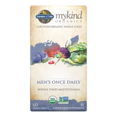 Garden of Life Mykind Organics Men's Once Daily - 60 tabs (833,17 EUR/kg)