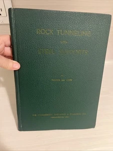 ROCK TUNNELING WITH STEEL SUPPORTS Mining Book Robert V. Proctor HC 1946 - Picture 1 of 19