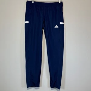 Pantalones de chándal Adidas Aeroready para hombre talla mediana azul marino rayas blancas nuevos con etiquetas - Imagen 1 de 5