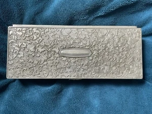 Silver Plated Jewellery Box - Picture 1 of 6