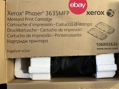 Xerox 106R026 - Black 碳粉 Phaser 3635MFP - Open Box/Sealed - New* — 第 1/4 张图片