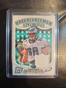 2007 Topps Dpp Brian Westbrook Authentic Game-worn Jersey - Bild 1 von 2