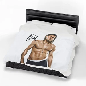 Charlie Hunnam Plush Throw Blanket | Soft Fan Gift | Cozy Movie Night Décor - Picture 1 of 14