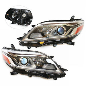 For Toyota Sienna 2015-2020 Headlights Left+Right Side w/ LED DRL Front Headlamp
