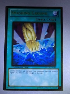 Yugioh Smashing Ground GLD3-EN042 Limited Edition LP - Picture 1 of 2