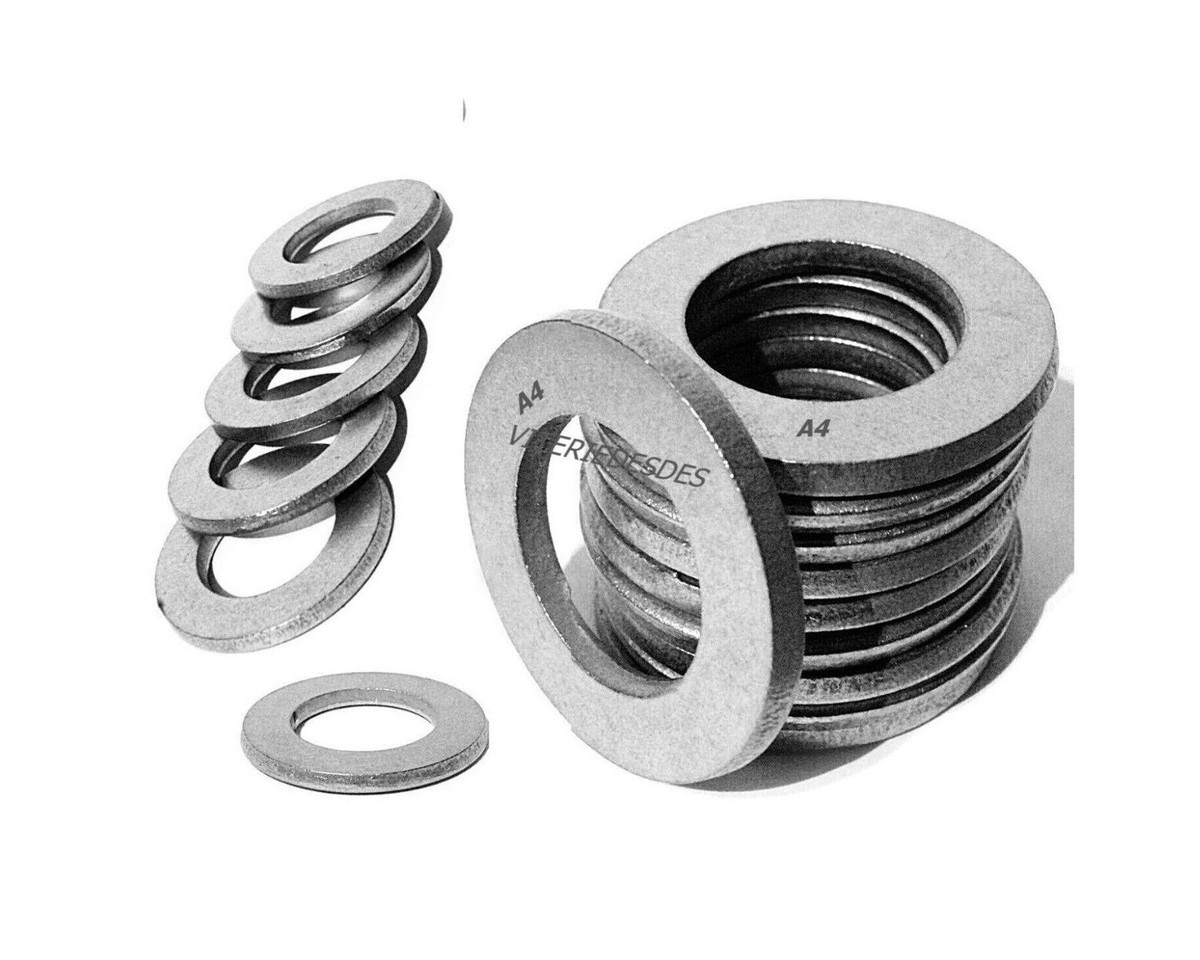 Rondelle Di Tenuta In Neoprene - Confezione Da 100 - Acciaio Zincato - Foto 2