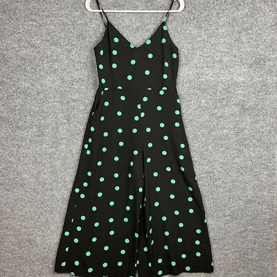 NUEVO $70 NORDSTROM BP Mono Negro Punto Esencial Lunares Sin Mangas XS Foto 1 de 4