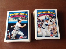 1988 Topps Kmart Dream Team Baseball Cards Complete Set Of 33 80s Rookies NICE!