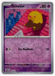 Pokemon Scarlet Violet 151 Reverse Holo 096/165 Drowzee - Picture 1 of 1