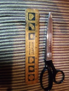 VINTAGE WISS MODEL CB7 USA PINKING SHEARS SCISSORS - Picture 1 of 4