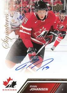 13-14 Upper Deck Ryan Johansen Team Canada Autograph - Picture 1 of 1