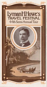 Vintage Tourism Brochure LYMAN HOWE'S TRAVEL FESTIVAL 44th tour Hawaii Norway - Picture 1 of 2
