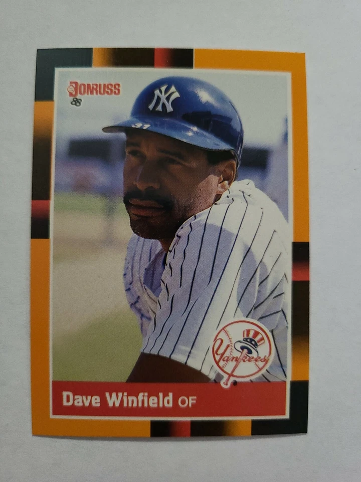 DAVE WINFIELD 1988 DONRUSS BASEBALL'S BEST BASEBALL CARD # 244 E0157 - Image 1 of 1