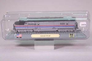 ZW018 ATLAS train N Locomotive fixe diesel USA Amtrak FP-45 320 - Picture 1 of 5