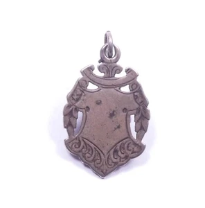 Antik Albert Kette Anhänger Medaille Edwardian 925 Sterlingsilber 1902 HM 9,3 g  - Bild 1 von 5