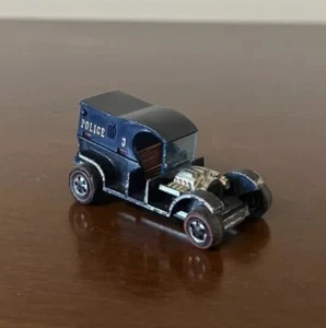 Vintage 1969 Hot Wheels Redline Blue Diecast Police Car Paddy Wagon Hong Kong - Picture 1 of 11