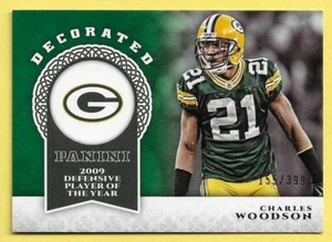 2017 Panini Decorated Charles Woodson Packers 155/399 - Picture 1 of 1