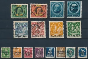 Bavaria (Bayern) **60+ USED, MH & MNG**; INCLUDES #271-274; CV $113 - Picture 1 of 4