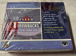 2002/03 Fleer Throwbacks Hockey Hobby Box - Picture 1 of 6