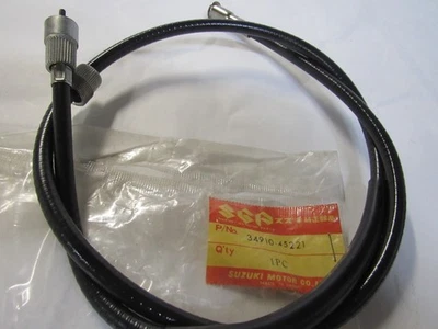 NOS Suzuki OEM Speedometer Cable 1980-1981 GS450L GS450T  34910-45221 - Image 1 of 2