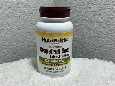 Extrato de semente de toranja de alta potência com equinácea e artemísia Annua, 125 mg, - Imagem 1 de 4