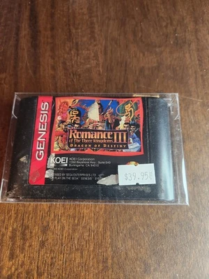 Romance of the Three Kingdoms III: Dragon of Destiny (Sega Genesis, 1993) — 第 1/2 张图片