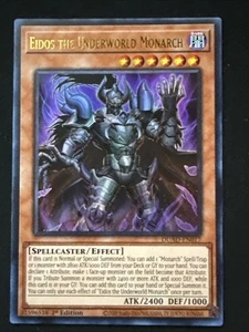 Eidos the Underworld Monarch DUAD-EN017 Duelist's Advance 1st Edition - Picture 1 of 2