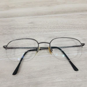 DUCK HEAD THIN LINE KINSTON Eyeglasses Frame Half Rimless Titanium 53-19-140 DG - Picture 1 of 6