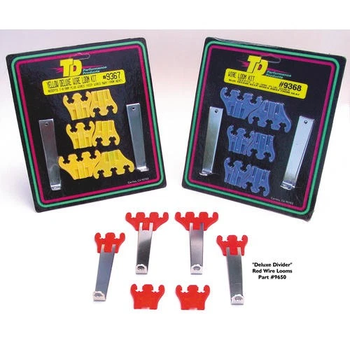 Trans Dapt Performance     Trans Dapt 9650 Red Deluxe Wire Loom Set - Image 1 of 4