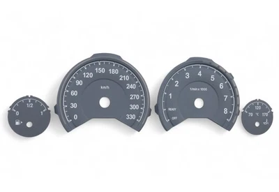 Tachoscheibe Gauge Tachometer für 3D BMW M3 M4 F80 F82 F83  MPH to km/h - Bild 1 von 4