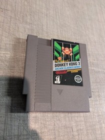 Nintendo NES - Donkey Kong 3 [5 Screw] - Cartridge Authentic And Tested 