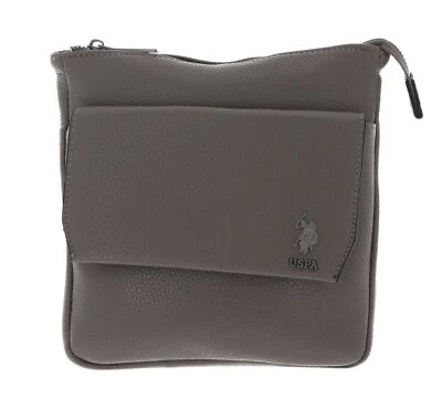 U.S. POLO ASSN. Seattle Flat Crossbody Grey - Imagen 1 de 4