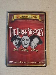The Three Stooges 75th Anniversary Collector's Edition DVD 4 Hours NEW SEALED - Bild 1 von 3