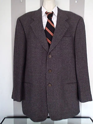 CHAQUETA DE TRAJE BLAZER MANI BY GIORGIO ARMANI, 44 L, lana k1 Foto 1 de 4