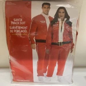 Santa Claus Track Suit Yourself Christmas Holiday Fancy Dress Up Adult XXL - Picture 1 of 4