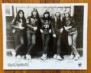 Iron Maiden - RARE vintage 8x10 promo publicity photo - Picture 1 of 1