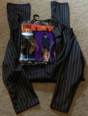 Disfraz de Halloween Zombie Gángster Adulto Mediano (40-46) *Nuevo* Foto 1 de 4