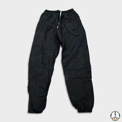 Pantalones deportivos Puma vintage años 90 para hombre XS negros deletreados pierna cónica jogger atlético Foto 1 de 4