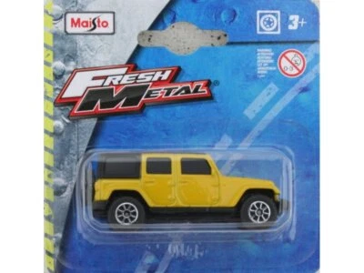 JEEP Wrangler Unlimited - 2015 - yellow - Maisto 1:64 - Immagine 1 di 4